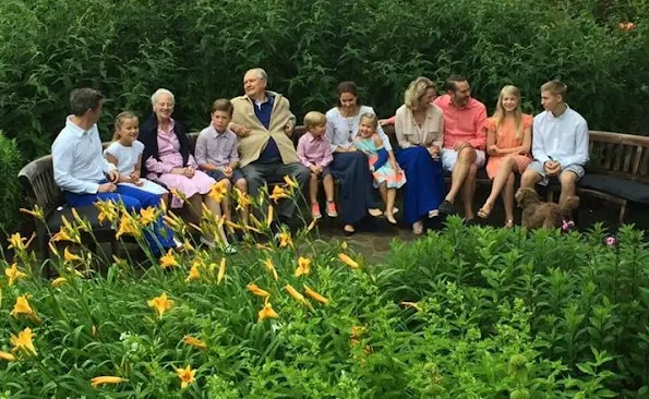 Prince Vincent of Denmark, Princess Josephine of Denmark, Crown Princess Mary of Denmark and Crown Prince Frederik of Denmark