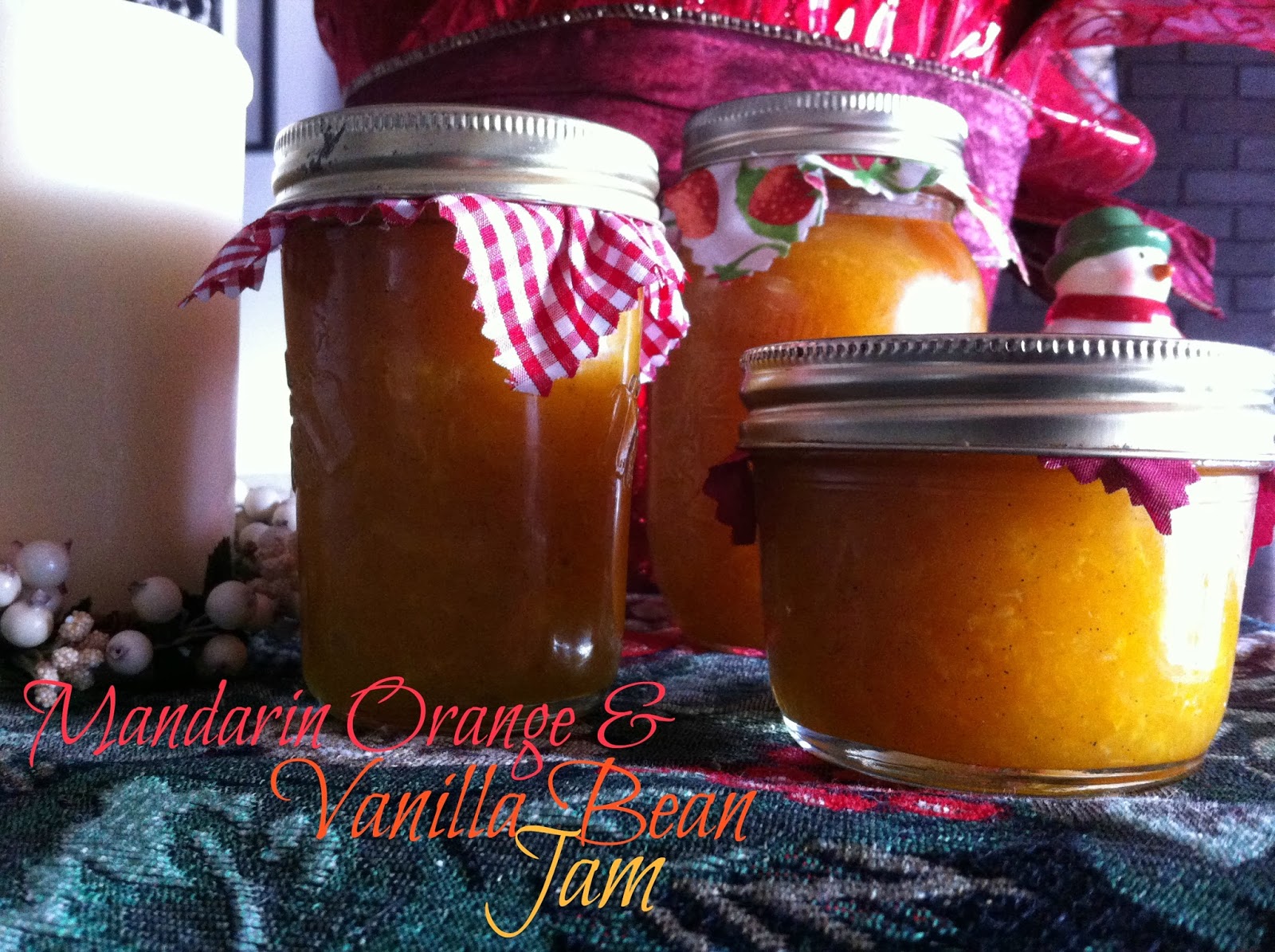 Food Swoon Mandarin Orange & Vanilla Bean Jam