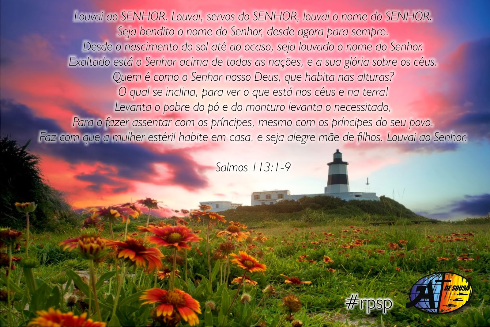 Blog dos Jovens Adventistas de Sousa rpsp Hoje Leia Salmos 113