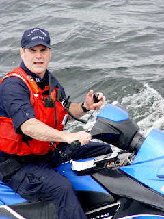 John Conroy on personal watercraft