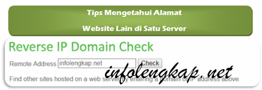 Cara Melihat Alamat Website Lain di Satu Server Hosting