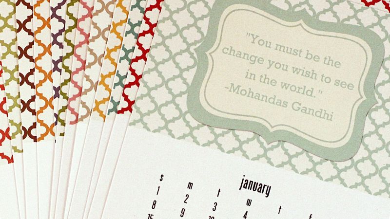 family calendar quotes