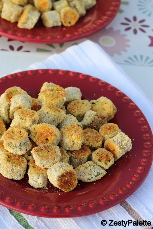 Cooks Joy Oven Baked Breaded Okra