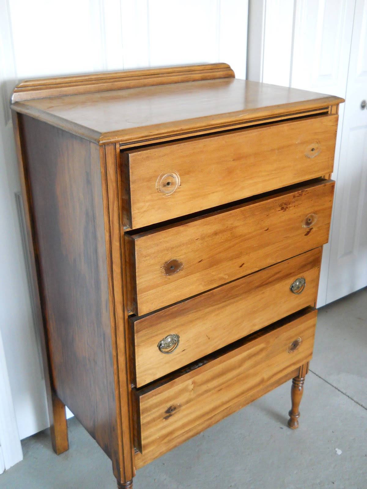Lake Girl Paints Sand and Shells Dresser