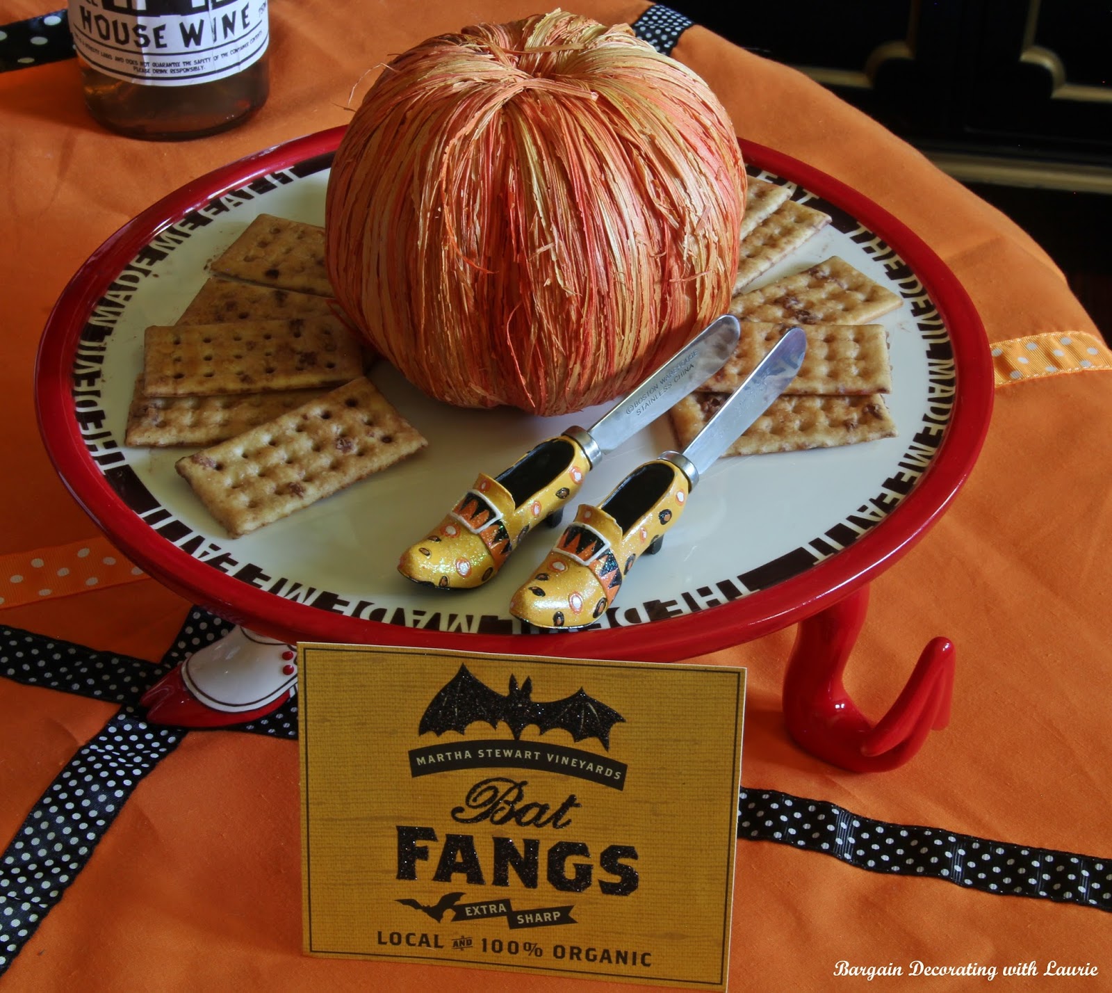 BARGAIN DECORATING WITH LAURIE THE WITCH'S TABLE