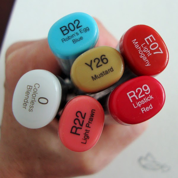 The ARTmosphere Copic Clean Up with RubberMoon