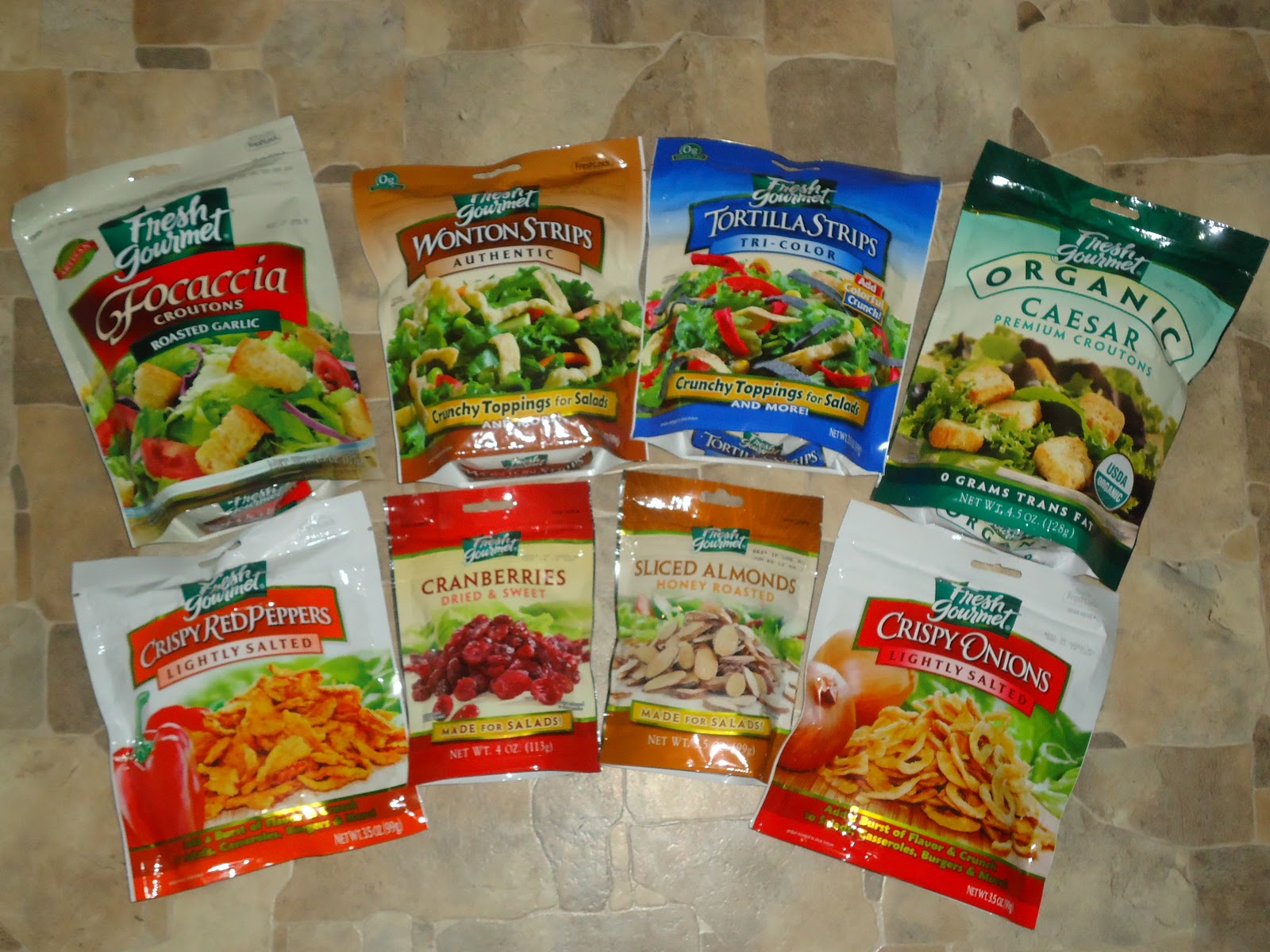 Fishful Thinking Fresh Gourmet Salad Toppings Giveaway and Review 5