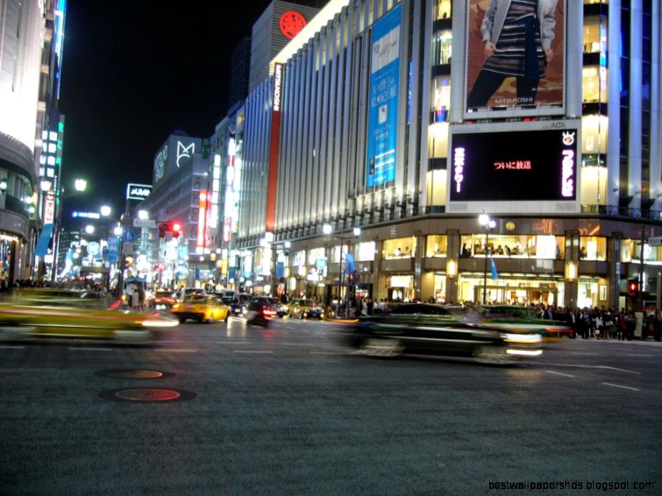 Tokyo Street Night Tokyo Street Night