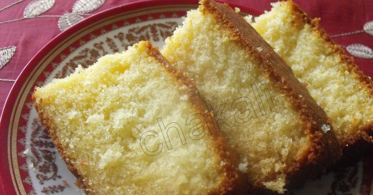 Pineapple Flavored sponge cake चकली