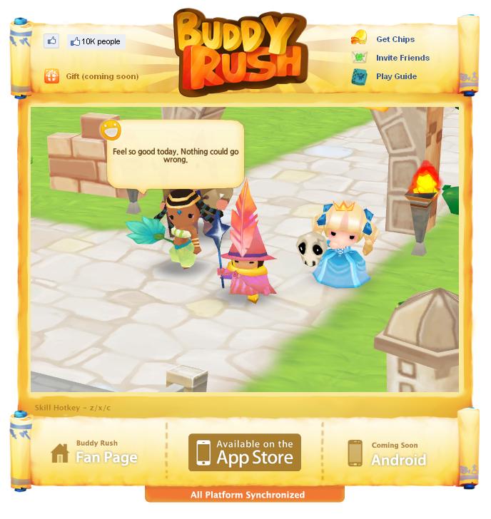 Buddy Rush Character