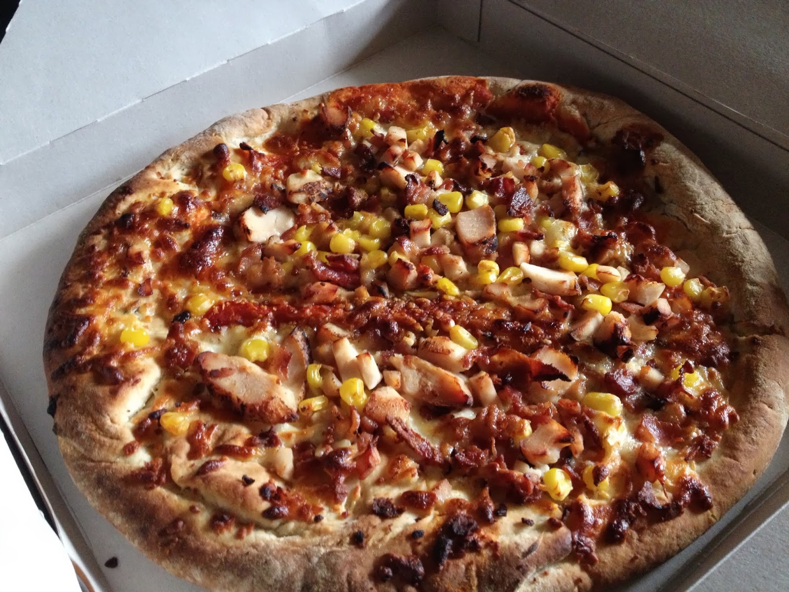 Stuffed Crust American BBQ Pizza (Asda)