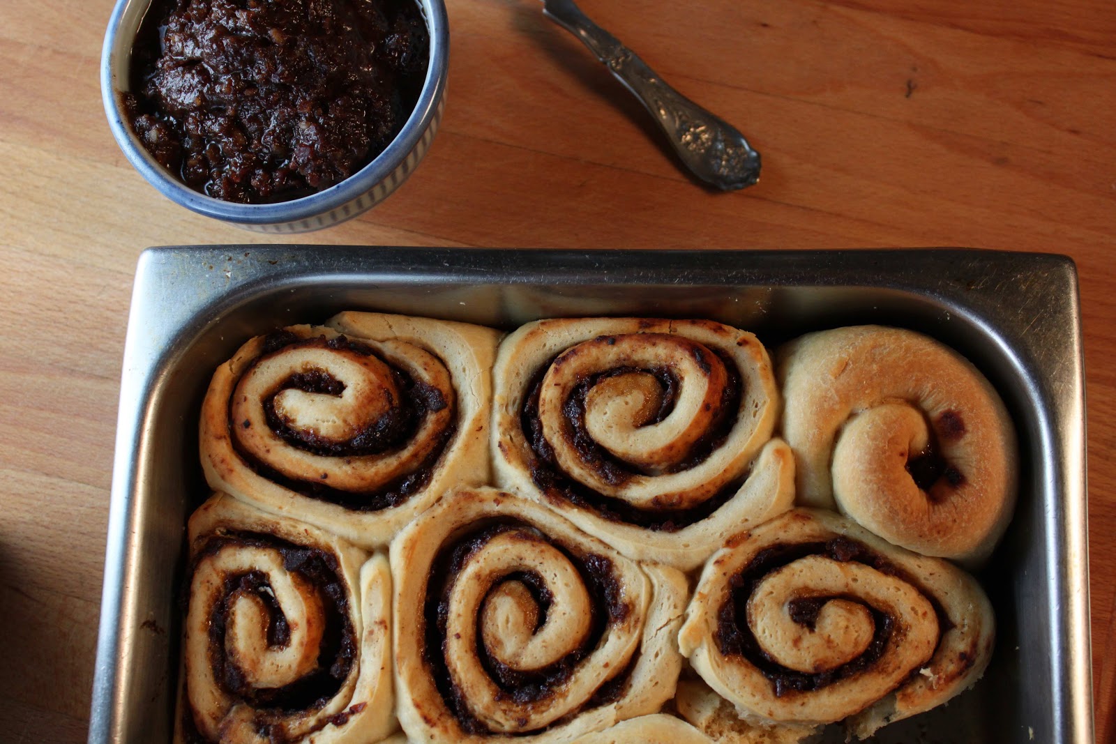 Fat and Happy Blog Bacon Jam Stuffed Bread Rolls Recipe Swap