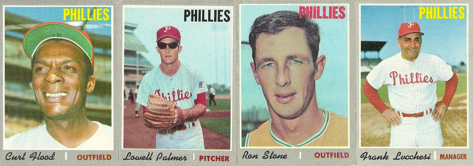 1970 Topps Philadelphia Phillies Team Set 5.5 - EX+
