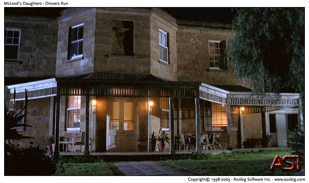 Houses and Places/ Countries. McLeod's Daughters/ Drover's Run