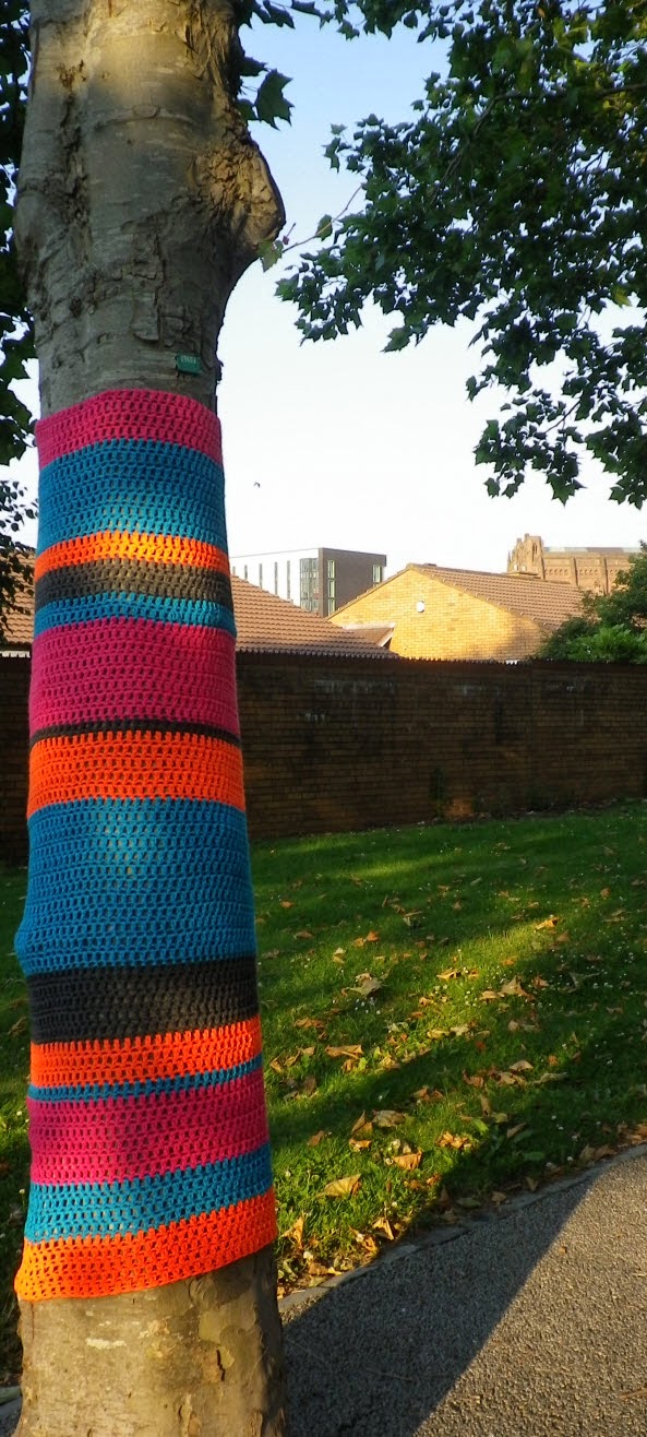 art wonder every day Knitted trees