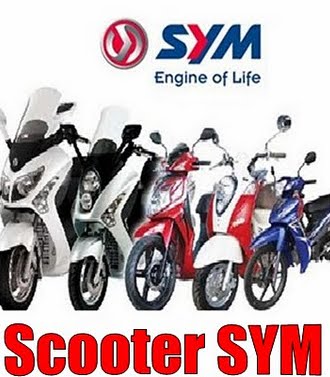Sym skuter Perbandingan: SYM