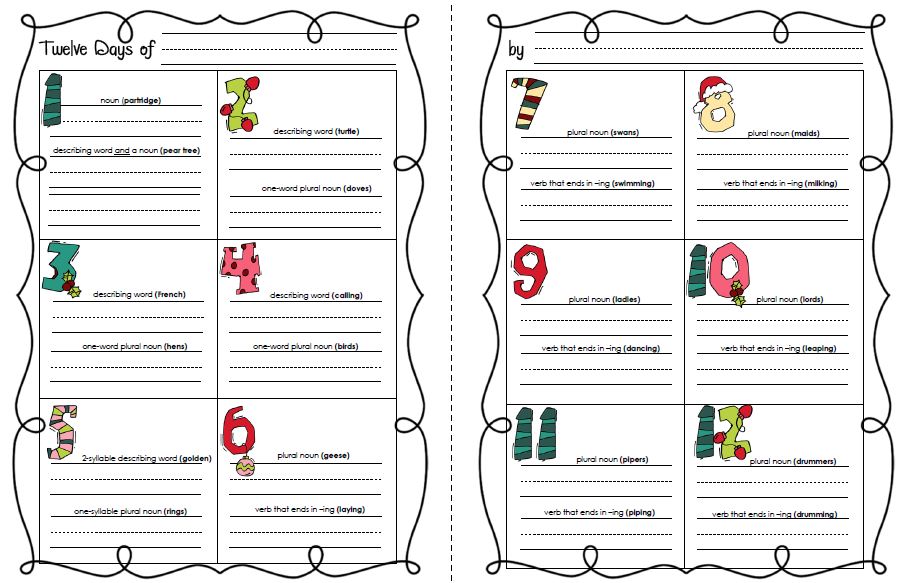 Writing Planning Sheet