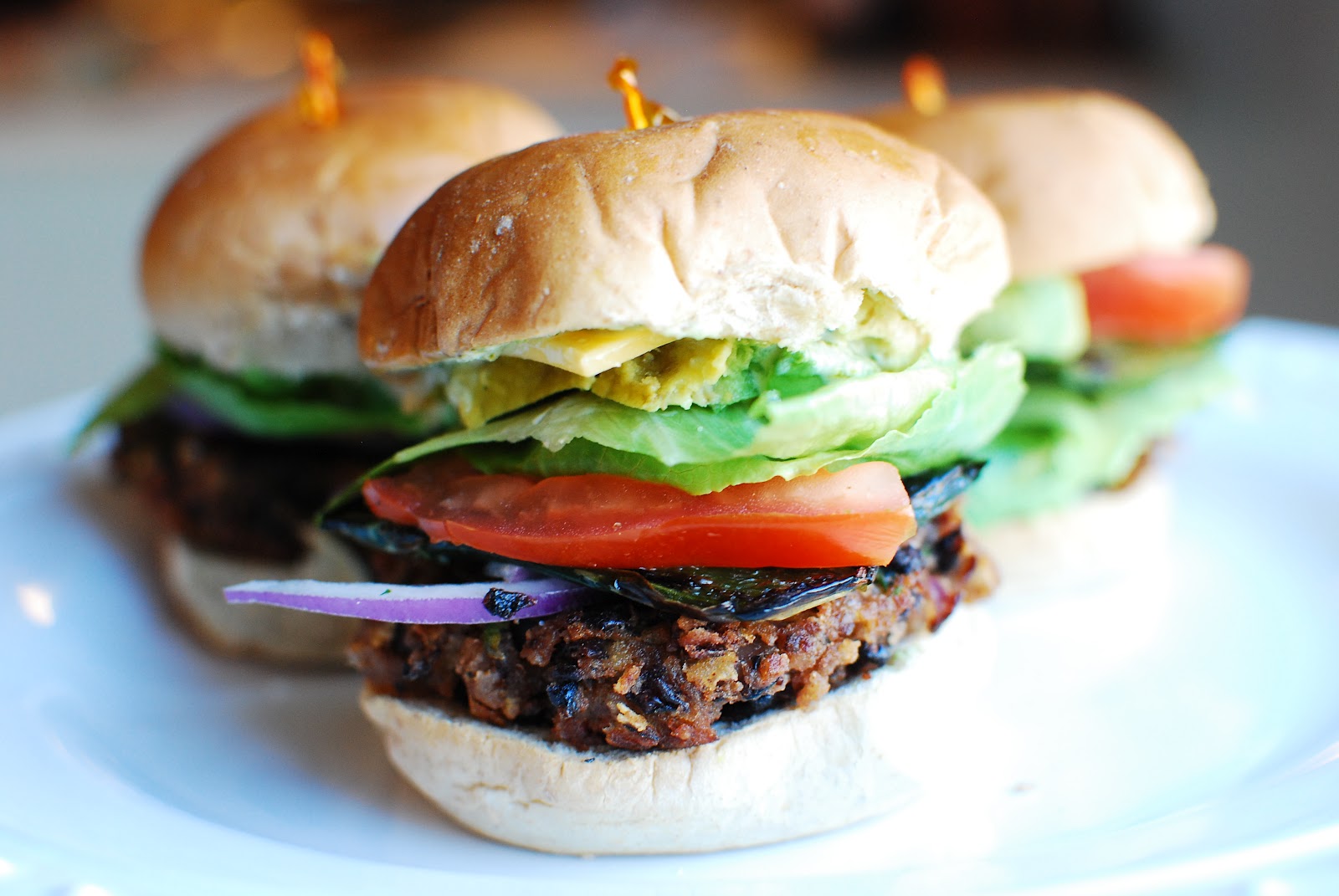 Cooking à la Mode PanFried Black Bean Burgers