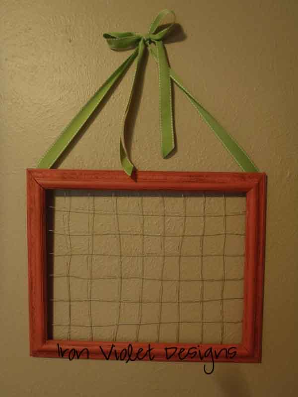 Iron Violet Designs: Wire Frame