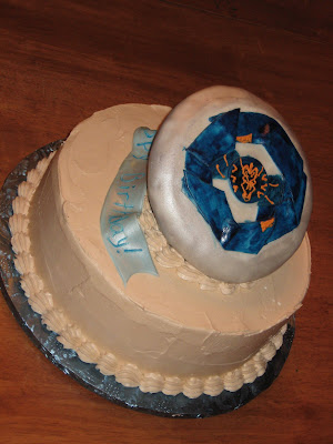 Beyblade Birthday Cake on Beyblade Birthday Cake