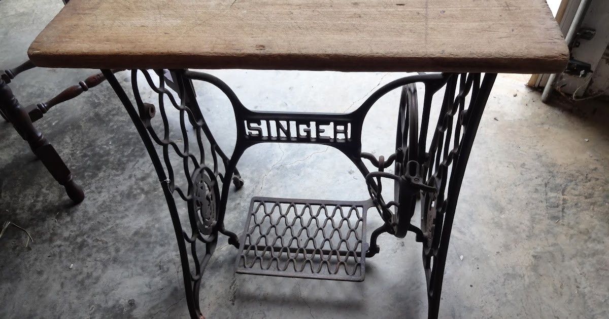 topped marble table sewing
