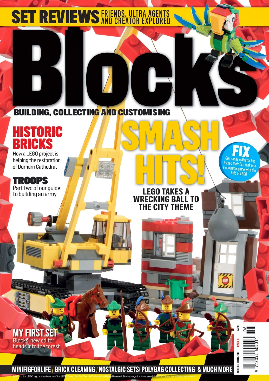 blocks lego magazine