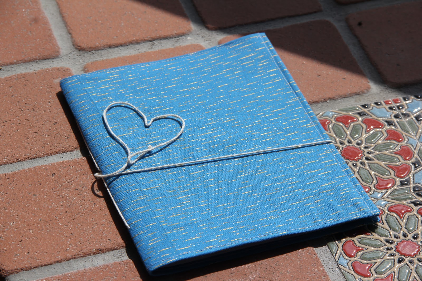 Queen Of Funky DIY DIY Fabric Covered Journals