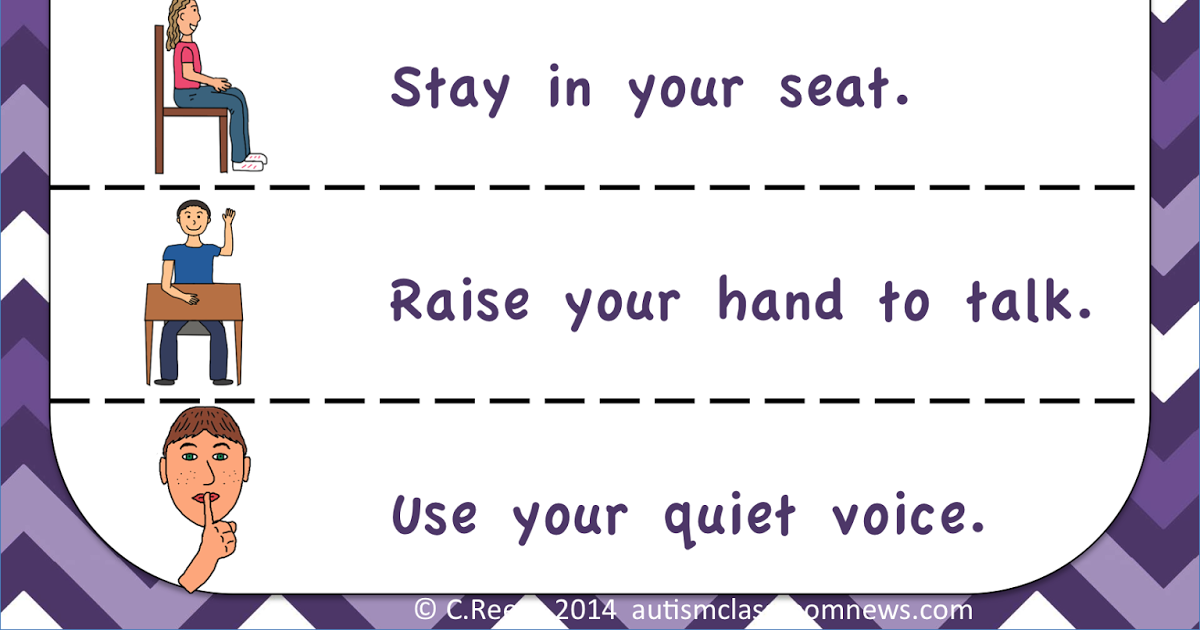 Parsons' Posts Using Visuals to Improve Behavior