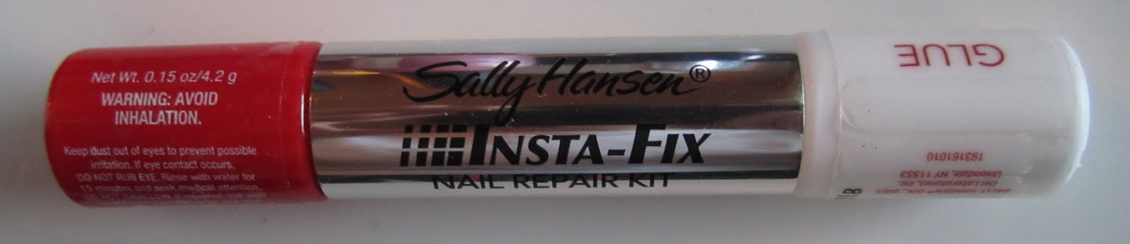 Well, I had recently purchased Sally Hansen Insta-Fix Nail Repair Kit