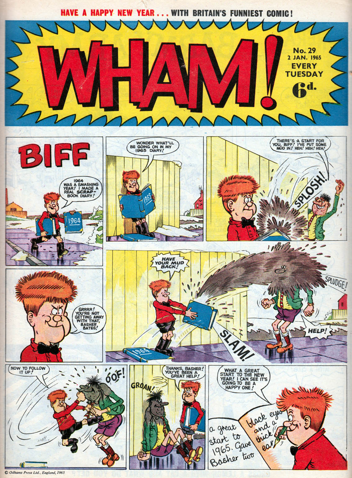 BLIMEY! The Blog of British Comics: The New Year WHAM! (1965)