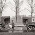 Yale and Harvard students near the Washington Monument, 1919