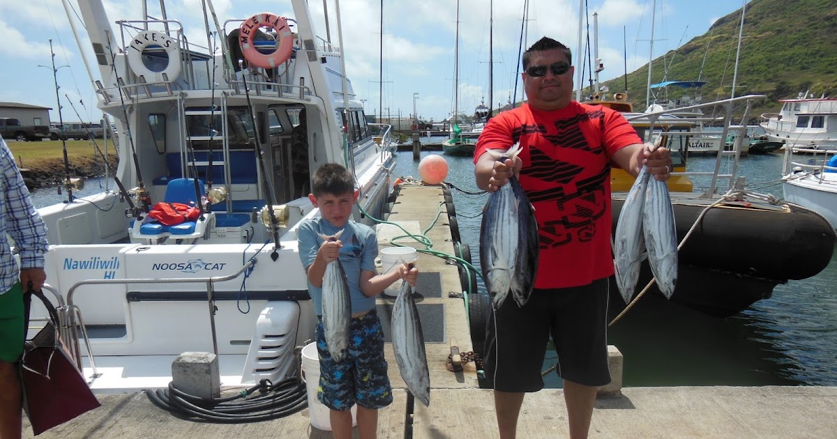 Clure Fishing Chaters Kauai Hawaii Tunas!