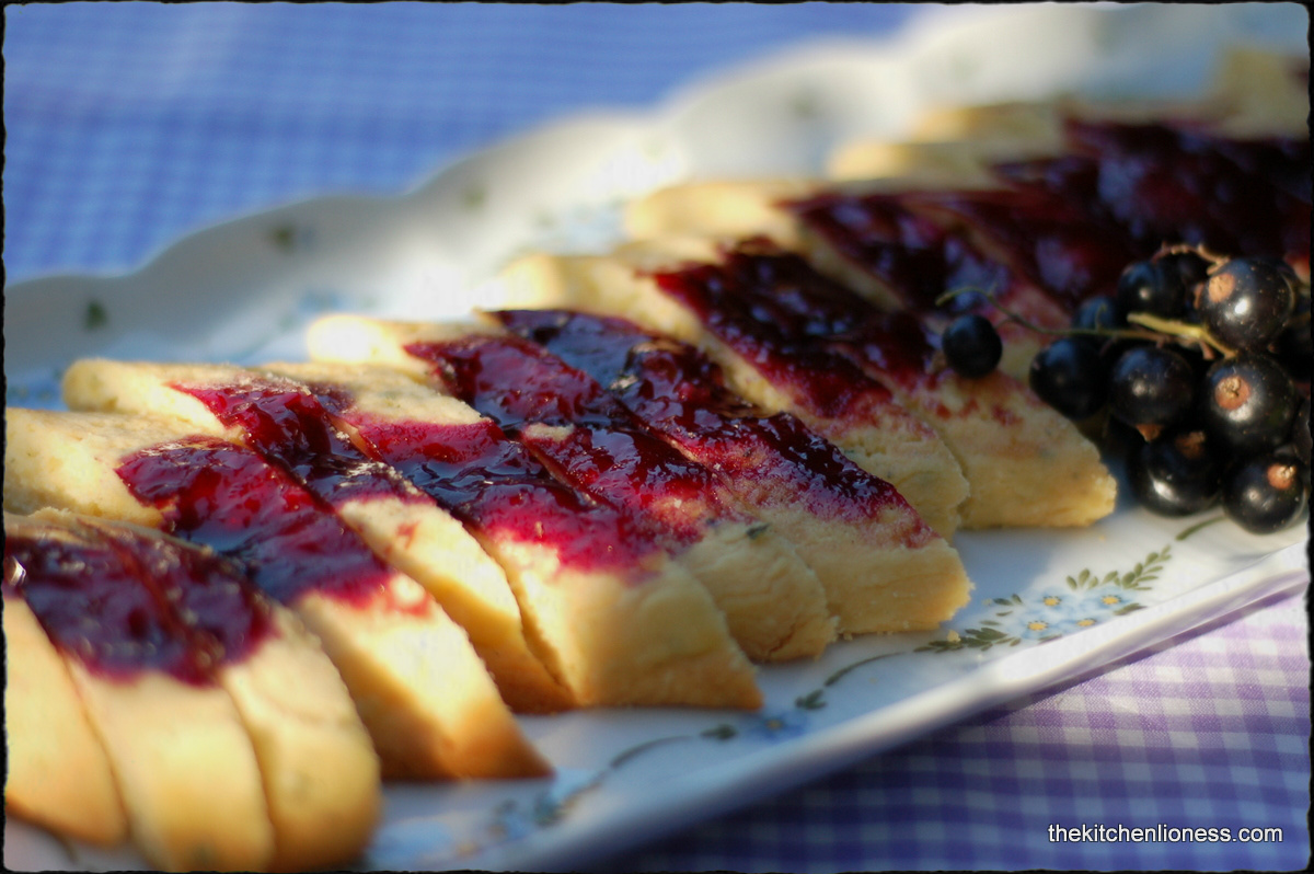 The Kitchen Lioness Black Currant Cookies with Lemon Verbena