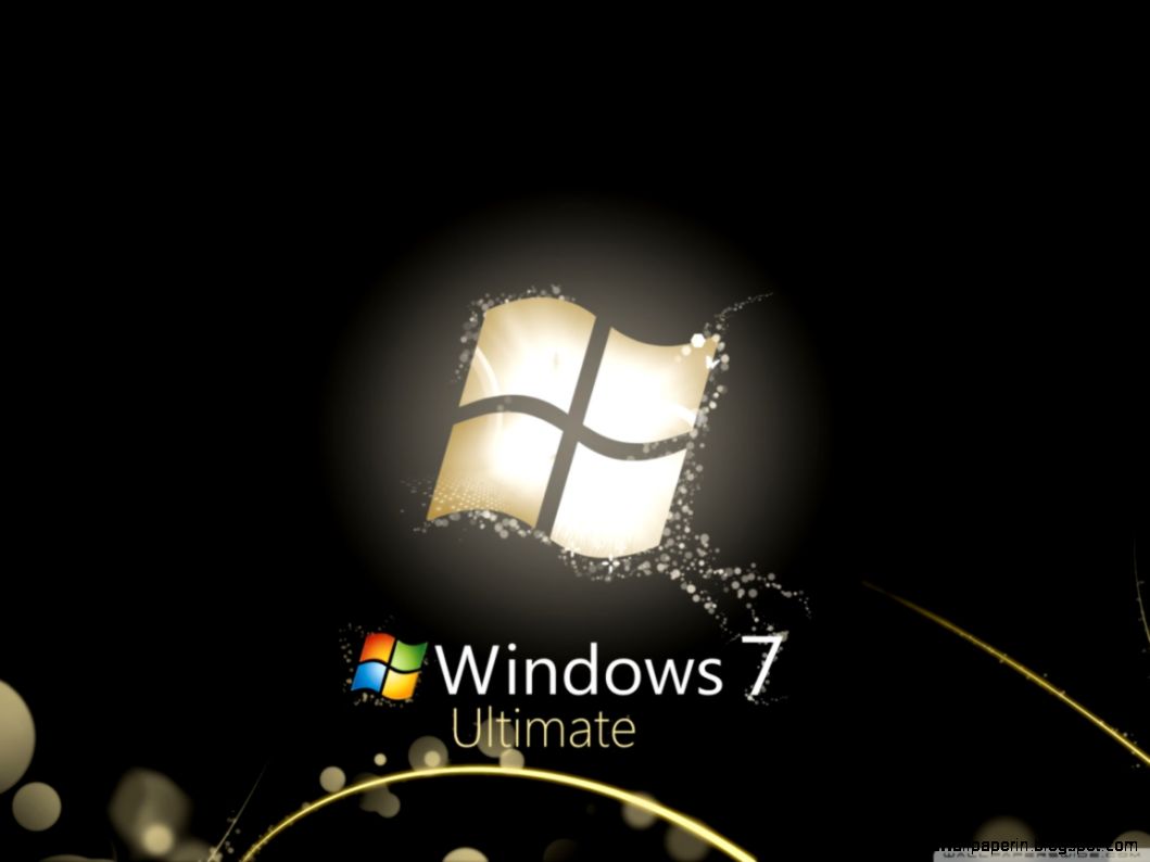 Windows 7 Ultimate Bright Black HD desktop wallpaper Widescreen Windows 7 Ultimate Bright Black HD desktop wallpaper Widescreen