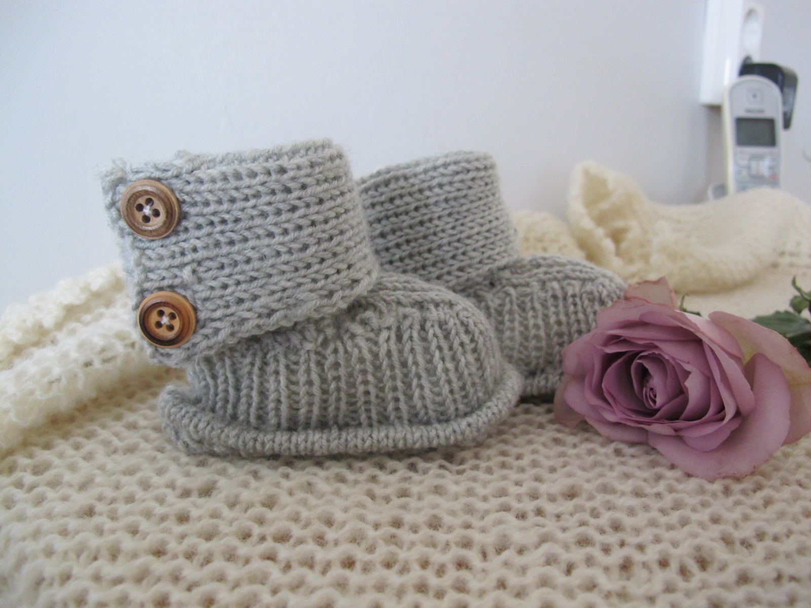 Baby Uggs Med Knapper