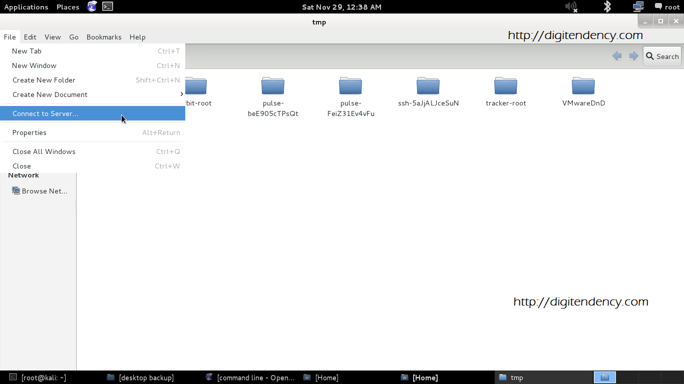 connect to server option(www.digitendency.com) connect to server option(www.digitendency.com)