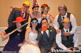 Recent Wedding Reception - Wilmington, DE. Silly Photo Booth by Elyk Studios