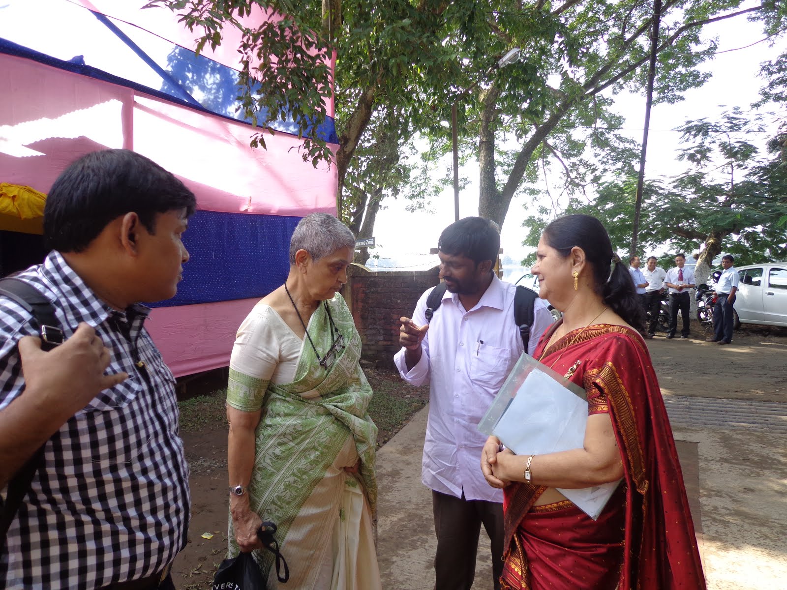 Dr. Rayson with Prof. Spivak