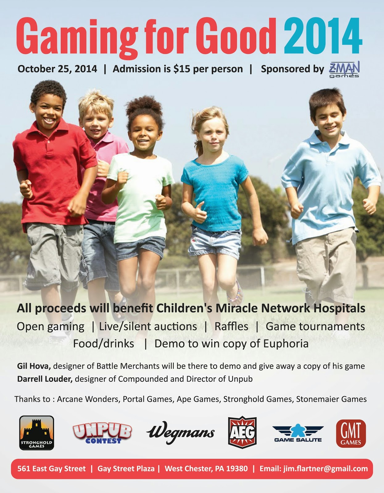 Extra Life Charity Event Announcement Gaming for Good 2014 Sponsored