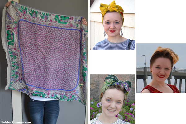 Flashback Summer - Clap for That Wrap: Vintage Head Scarf Types - headwrap