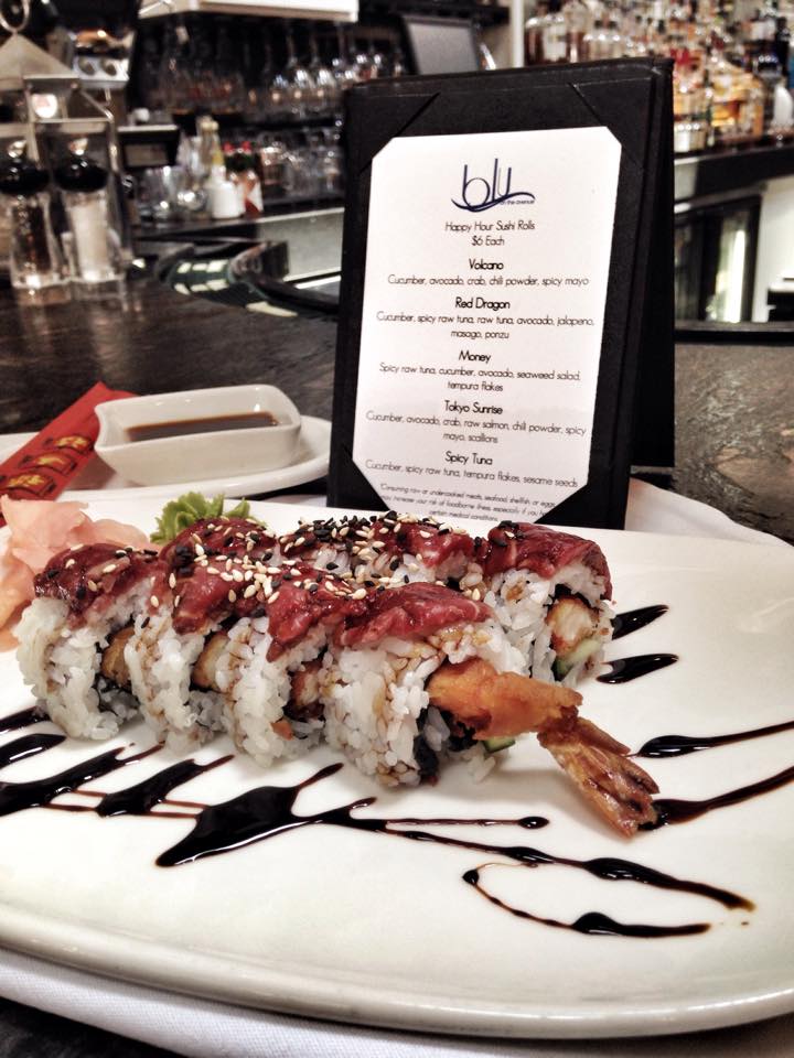 Flavorful Excursions Blu on the Avenue Adds Sushi Happy Hour