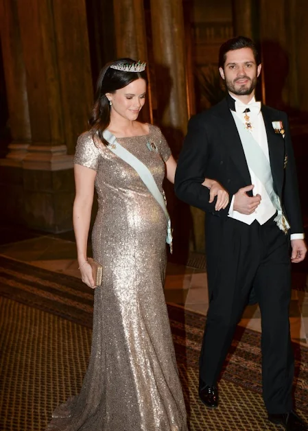 Prinsessan Sofia, kronprinsessan Victoria, King Carl Gustaf  Queen Silvia, Crown Princess Victoria and her husband Prince Daniel, Prince Carl Philip and his wife Princess Sofia