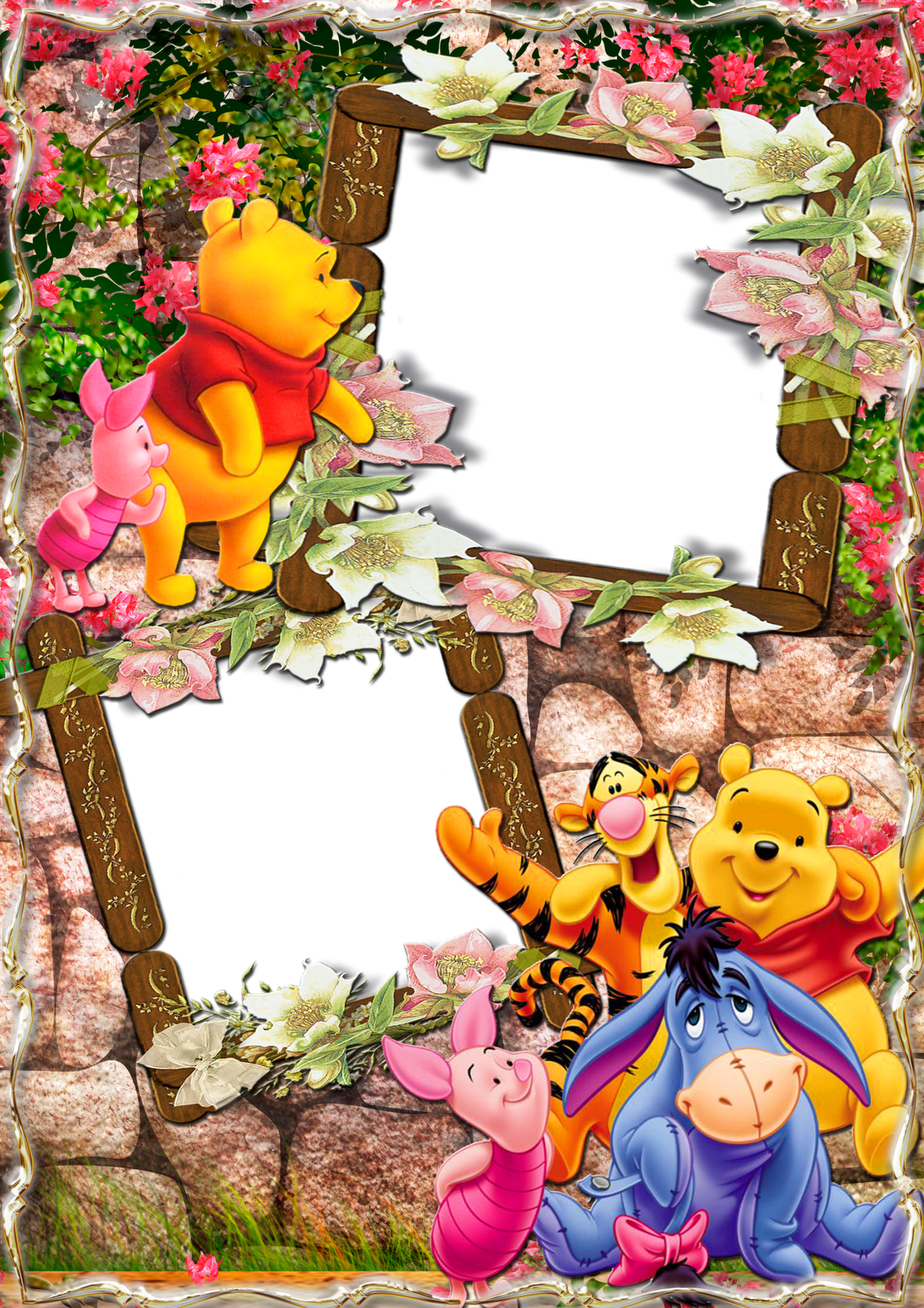 Frames PNG Winnie the pooh 2 Imagens para