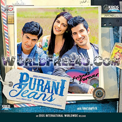 Poster Of Bollywood Movie Purani Jeans (2014) 300MB Compressed Small Size Pc Movie Free Download worldfree4u.com