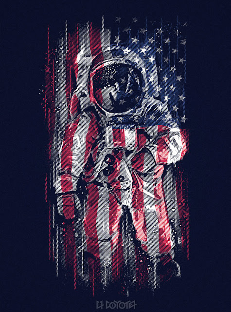 Astronaut Flag