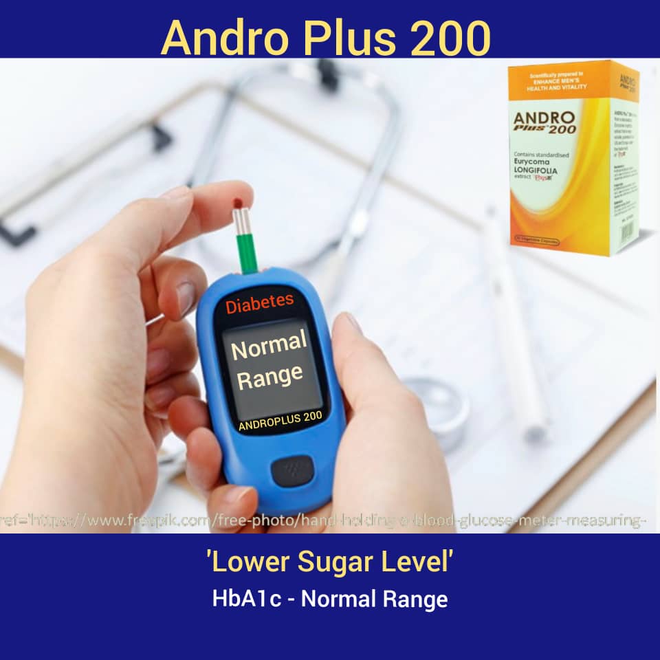 HbA1C Normal Range. Perfect Supplement ANDRO PLUS 200