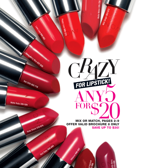 Avon Crazy For Lipstick | Campaign 8 2015