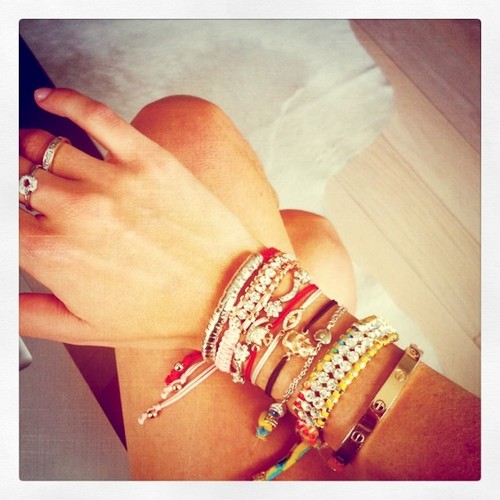 Vintage Pink Treasures Blog Arm Candy