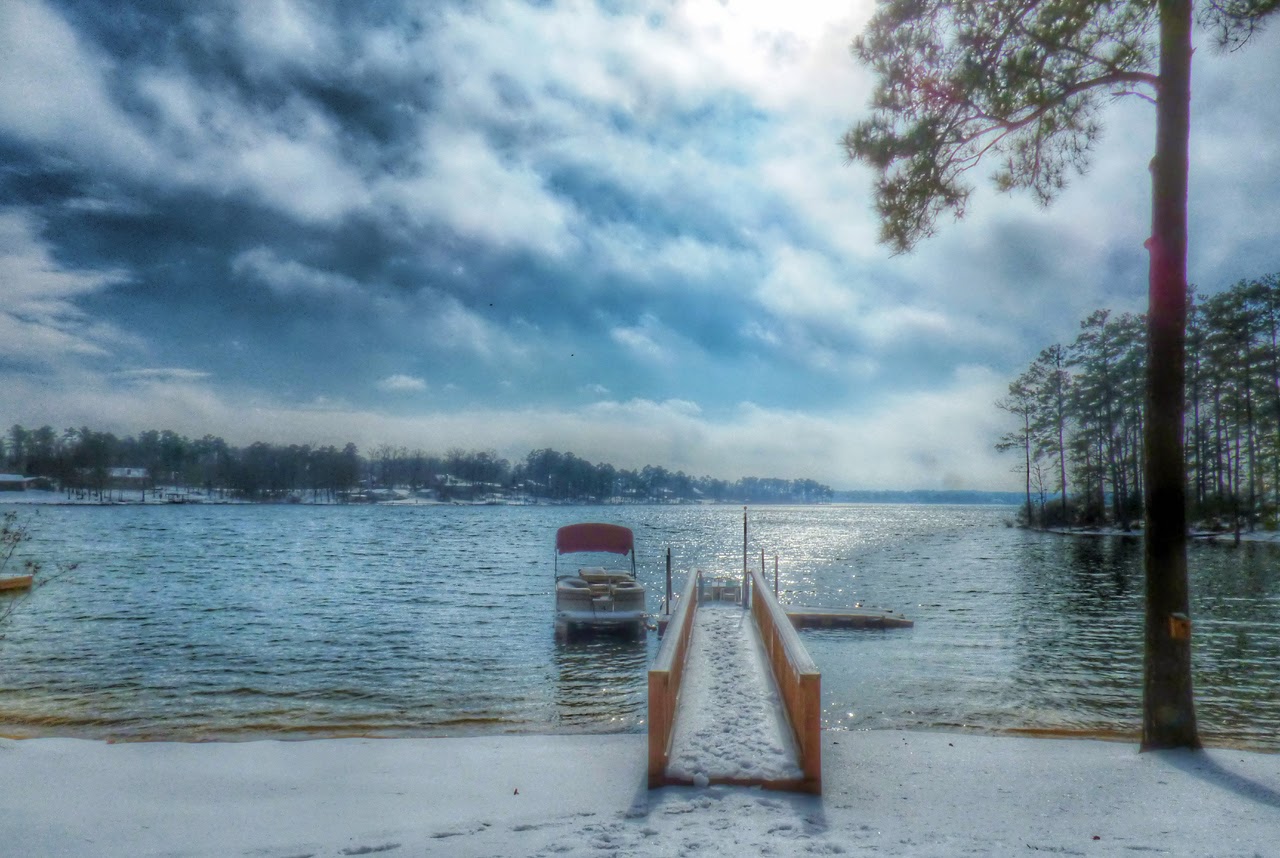 Lake Murray (SC) Blog Snow Pictures from Lake Murray