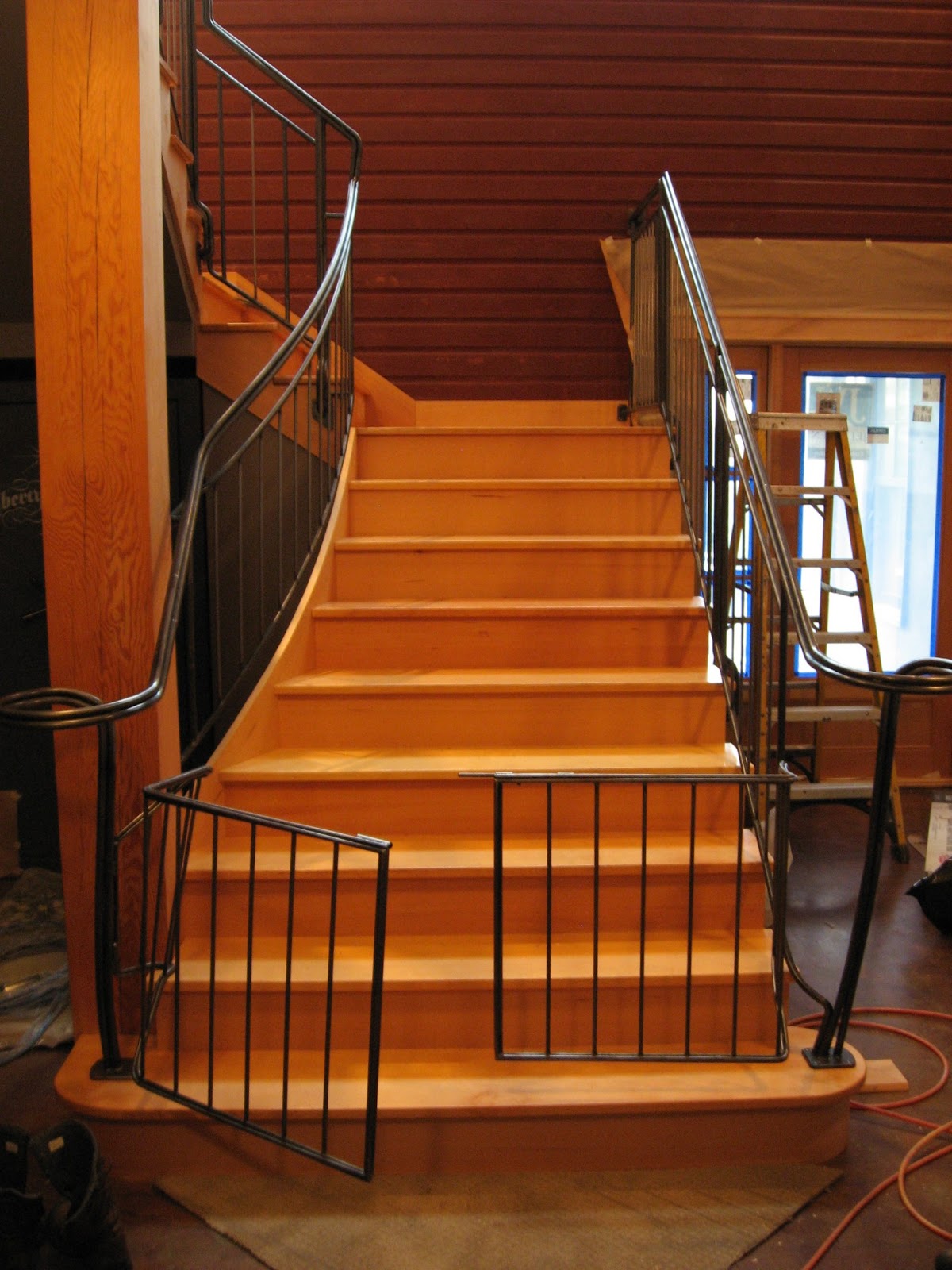 HEAVY METAL WORKS Metal Stair Railing